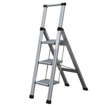 Ladder trappestige 3 trin aluminium 