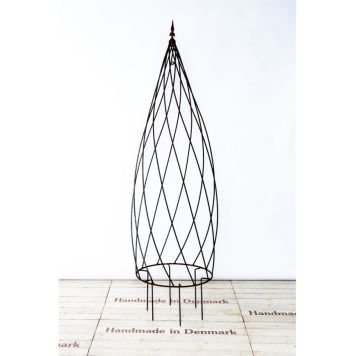 Krukkeespalier Obelisk m/fransk lilje 200 cm