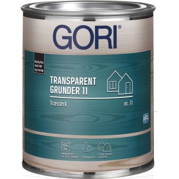 Gori transparent trægrunder 11 vandbaseret 0,75 L