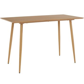 Notio Living Monza skrivebord ege-look MDF/metal