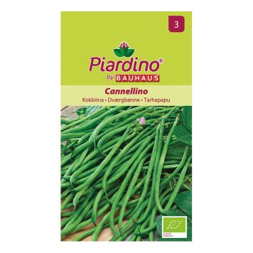 Piardino grøntsagsfrø dværgbønne Cannellino