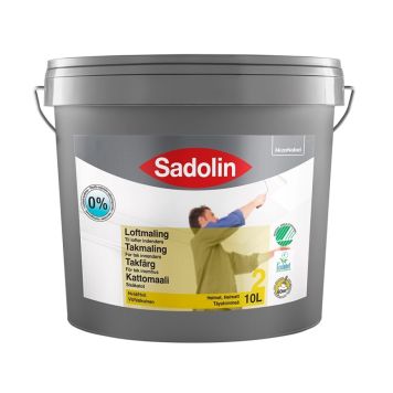 Sadolin loftmaling hvid helmat 10 L