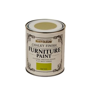 Rust-Oleum møbelmaling Chalky Finish Sage Green 125 ml