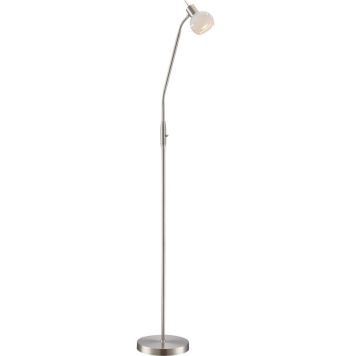 LED-gulvlampe Elliott hvid 145 cm - Globo