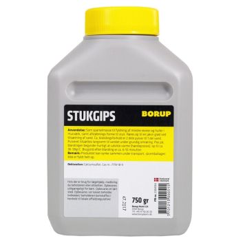 Borup stuk-gips 0,75 kg