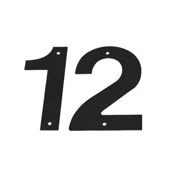 Jasa husnummer nr. 6 sort 18 cm