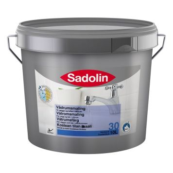 Sadolin vådrumsmaling hvid 10 L