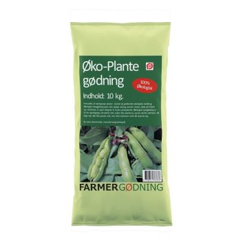 Farmergødning økologisk og vegansk plantegøding 100x10 kg