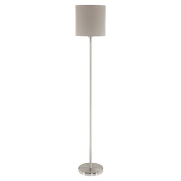 Eglo gulvlampe Pasteri taupe E27 159 cm