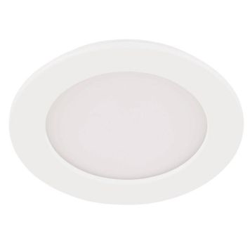 Eglo LED-indbygningsspot Fueva 5 hvid IP44 3-trins Ø11,7 cm