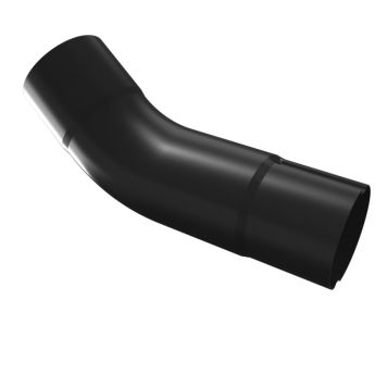 Grøvik nedførsel N70 alu sort 2 stk