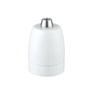 Halo Design porcelænsfatning hvid E27