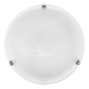 Eglo Salome plafond Ø400 2L krom E27