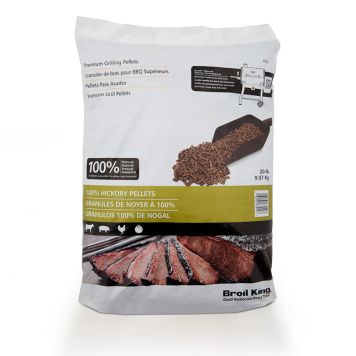 Broil King hickory træpiller 9 kg 