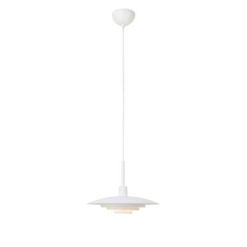 Markslöjd pendel Piny hvid E27 Ø35 cm