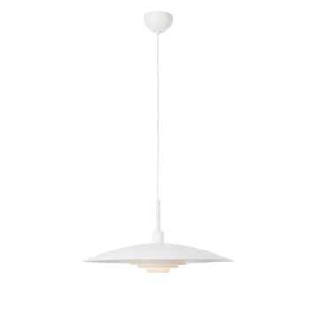 Markslöjd pendel Piny hvid E27 Ø57 cm