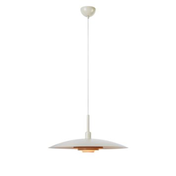 Markslöjd pendel Piny beige E27 Ø57 cm