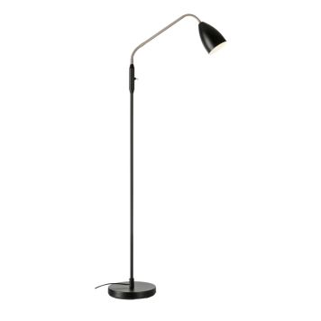 Markslöjd Patro gulvlampe 3-trins dæmpbar sort H140 cm