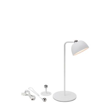 Markslöjd Diverse lampe 3-i-1 trådløs inde/ude hvid Ø9 cm