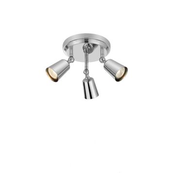Markslöjd loftlampe Tiny krom 3 spots GU10
