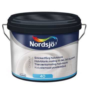 Nordsjö Original træmaling halvblank S 0500-N råhvid 2,5 L