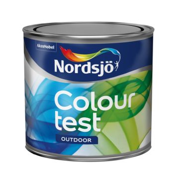 Nordsjö Colour Test farveprøve udendørs 0,5 L - flere basetyper
