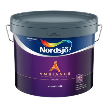 Nordsjö Ambiance Smooth Silk vægmaling mat klar base - flere størrelser