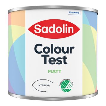 Sadolin farveprøve hvid 0,5 L
