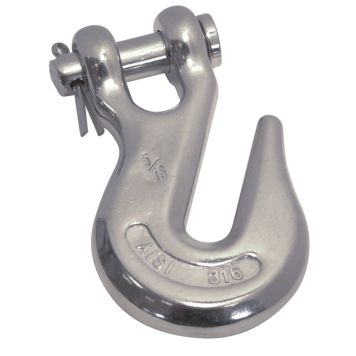 Marinetech kædekrog selvklemmende rustfri stål 10 mm