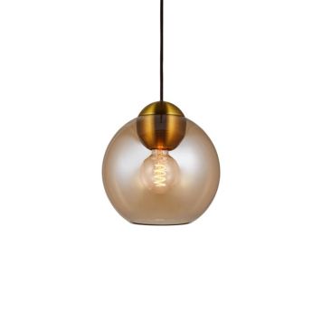 Halo Design pendel Bubbles E27 Ø24cm 40W ravfarvet