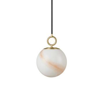 Halo Design Stockholm pendel Ø18 marmor brun