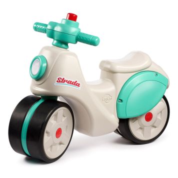 Falk scooter Strada creme og mintgrøn 1-3 år 