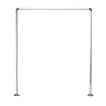 Diaqua brusestang krom 90x80 cm
