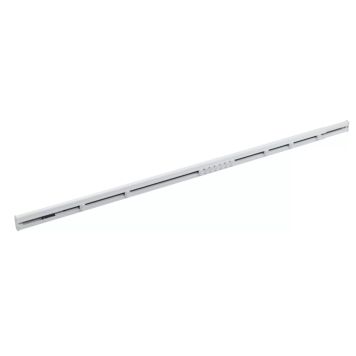 Diaqua badeforhængsstang hvid 125-210 cm