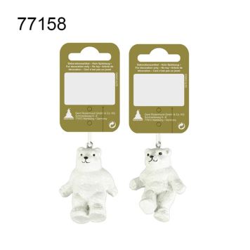 Geroma vedhæng isbjørn ass. designs