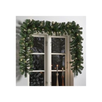 Nordic Winter kunstig granguirlande 230V kan serieforbindes 270 cm 