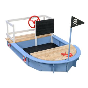 Swing King piratskib sandkasse Captain