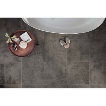 Gulv-/vægflise Draft dark 60x60 cm 1,44 m²