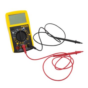 Stanley multimeter inkl. 7 funktioner LCD CATIII