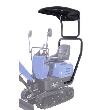 Scheppach tag m/beskyttelsesbøjle til minigraver EXC815