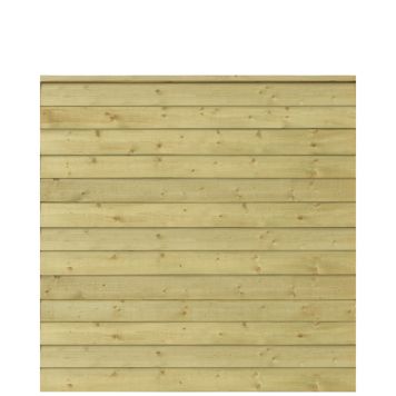 Plus profilhegn Klink PEFC 174x166 cm inkl. topafslutning