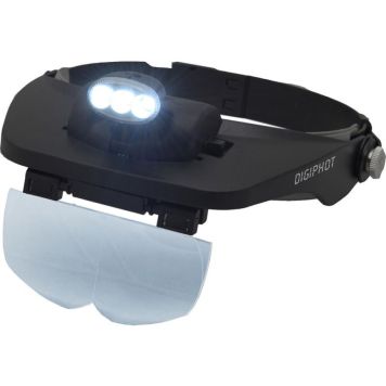 Digiphot pandelup HM-1235 3,5x med LED-lys