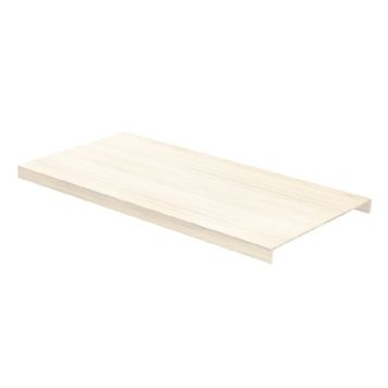Lundbergs trappetrin Premium eg hvidlak. 1800x590x48x8 mm