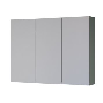 Camargue spejlskab Nord Colour grøn 90x14x65 cm uden belysning