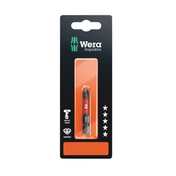 Wera bit 851/4 IMP DC 2 x 50 mm SB