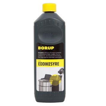 Borup eddikesyre 32 procent 500 ml