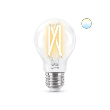 Wiz LED-pære Whites klar A60 E27 6,7 W