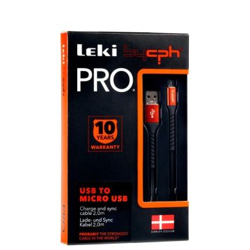 Leki bycph Pro kabel USB til micro 2M