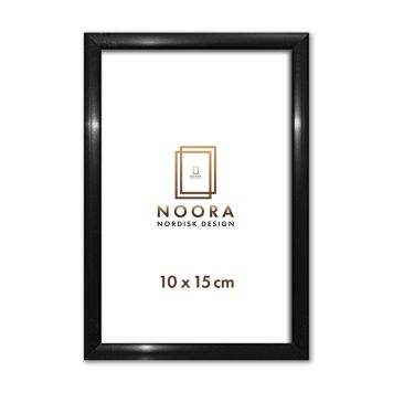 Noora ramme alu 10x15cm sort