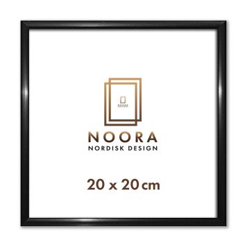 Noora ramme alu 20x20cm sort